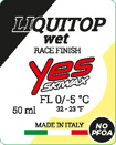 Bild von LiquiTop no PFOA race finish yellow wet black