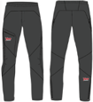 Bild von Warm-up Hose Zip-off MEN