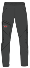 Bild von Warm-up Hose Zip-off MEN